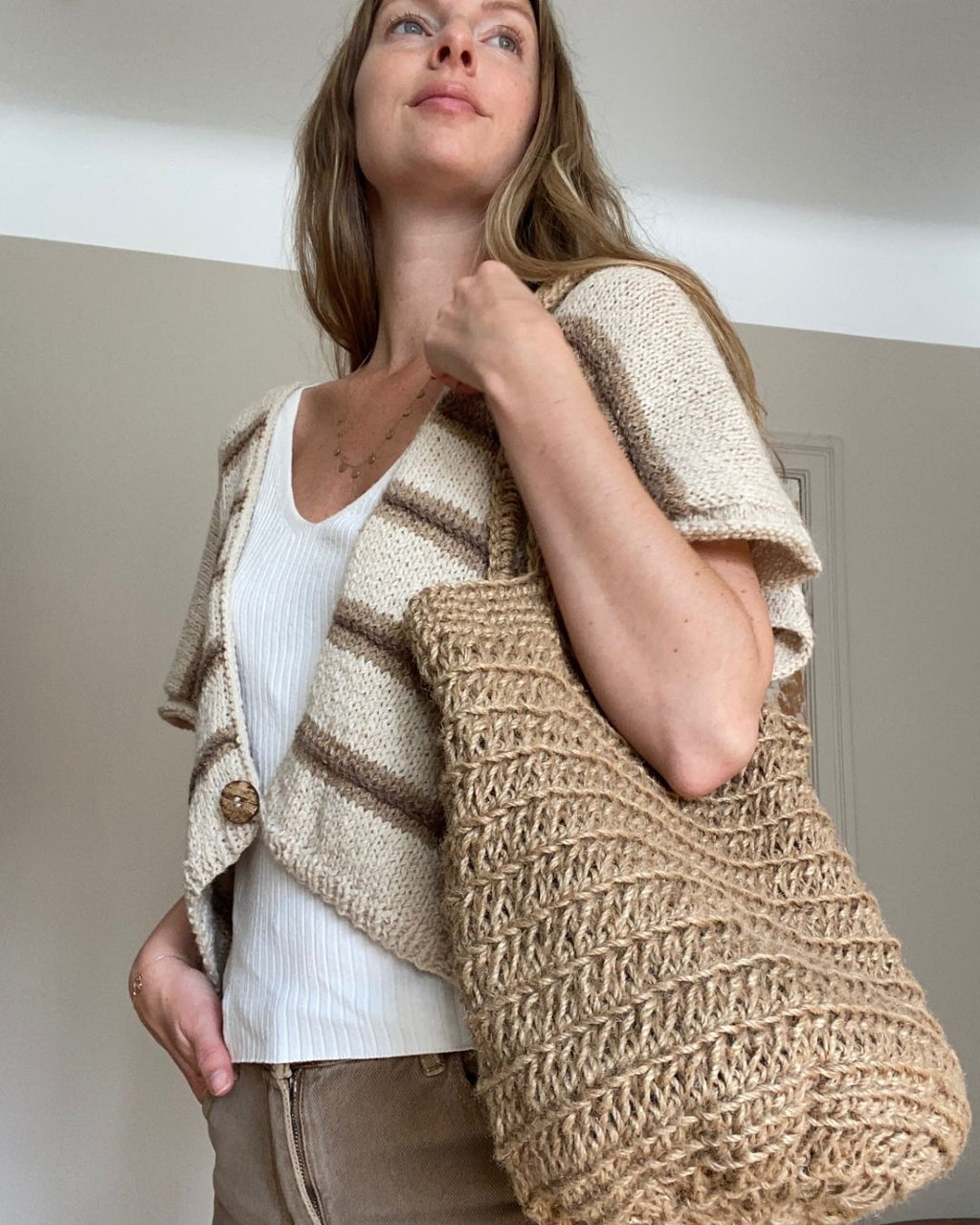 Boho Stripe Vest (ENG)
