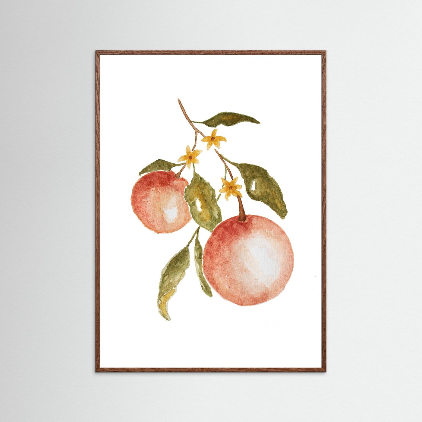Pink Grape Poster