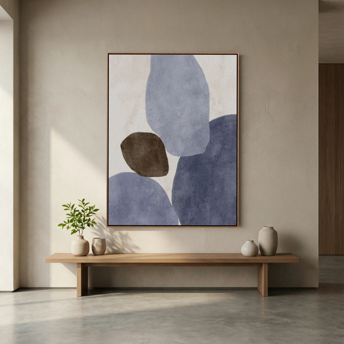 Balance Blue Canvas
