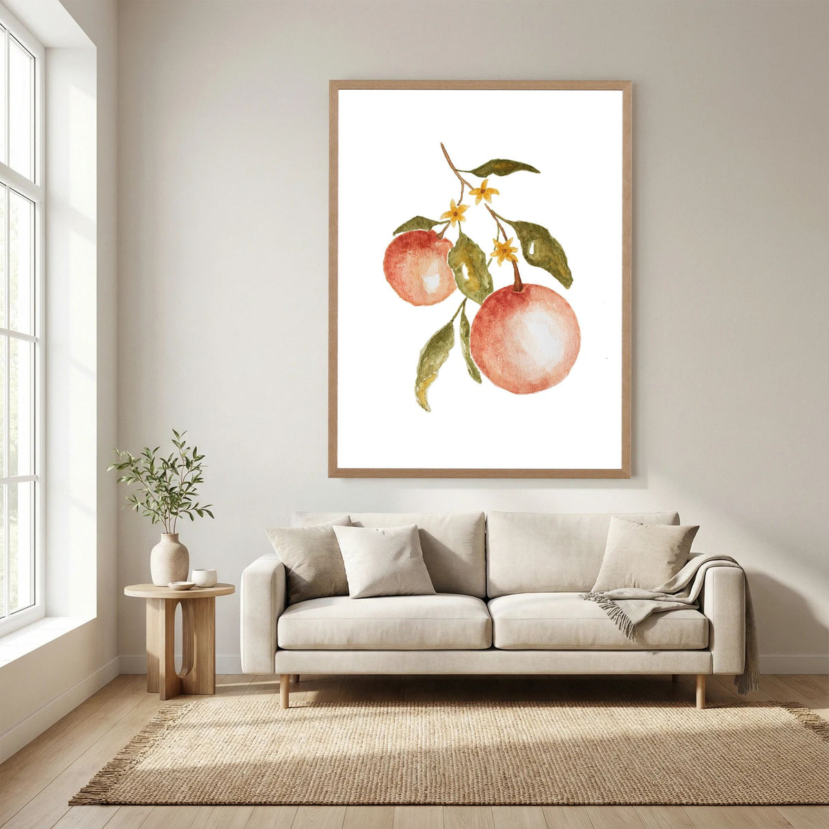 Pink Grape Poster