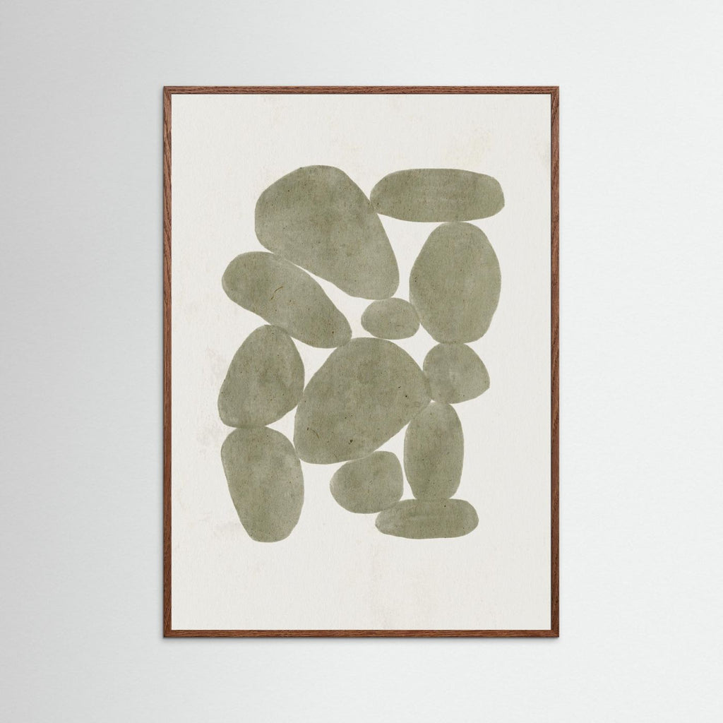 Stones Moss Poster