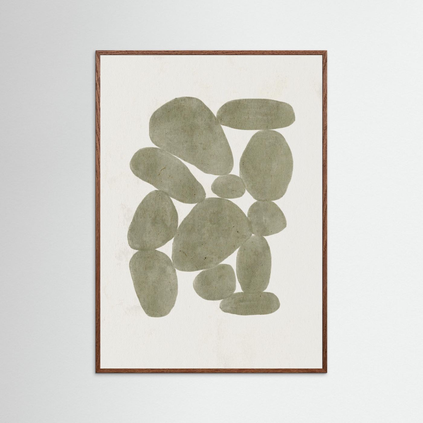 Stones Moss Poster