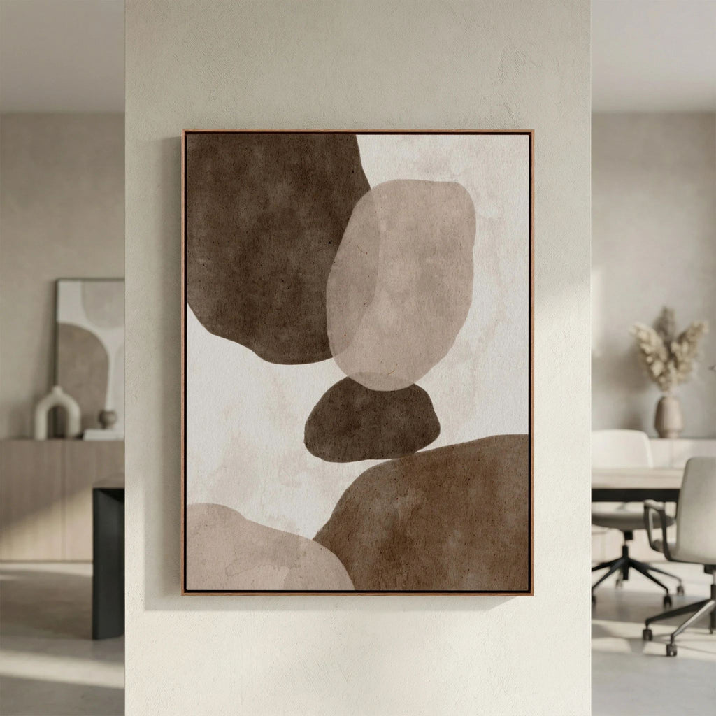 Balance Brown Canvas