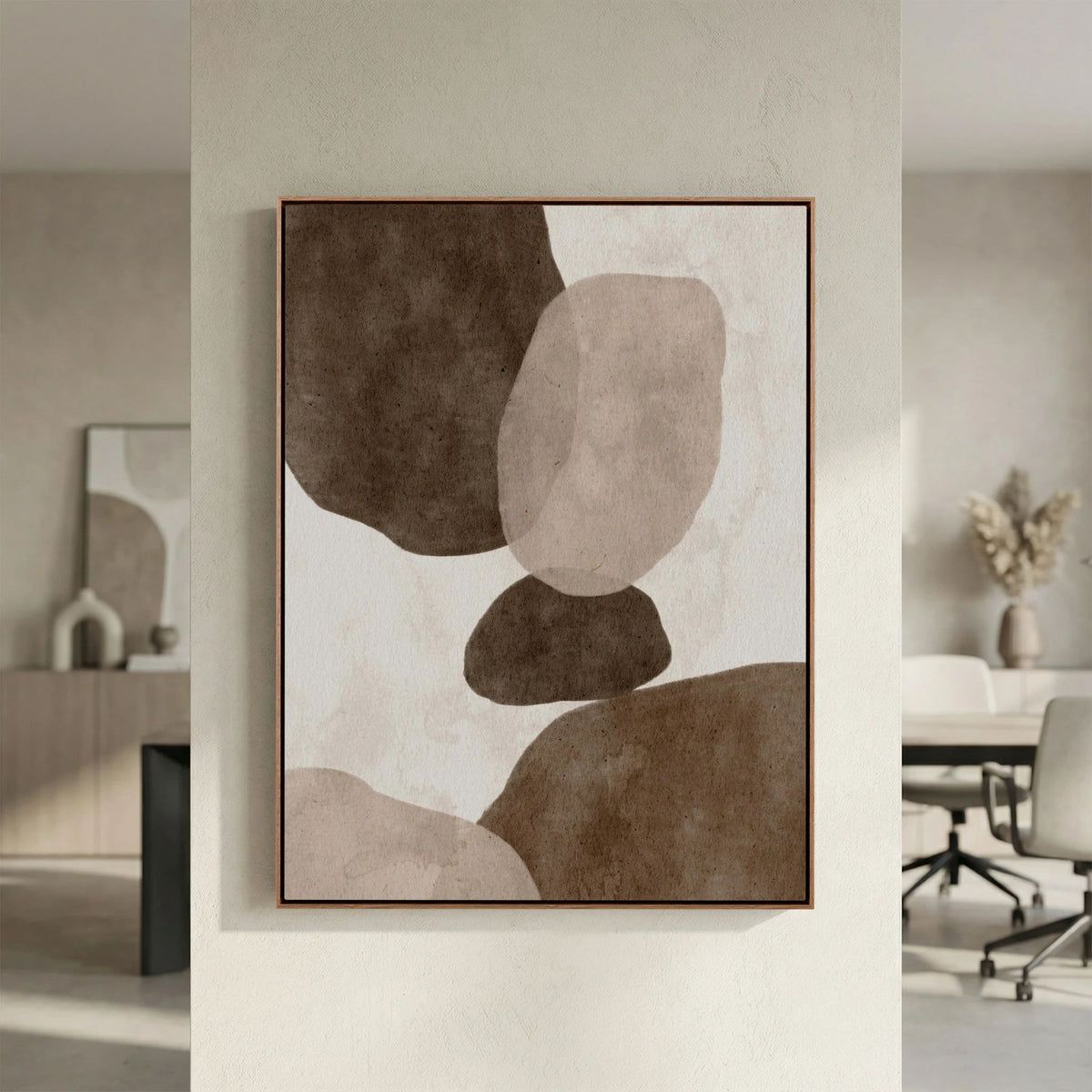 Balance Brown Canvas