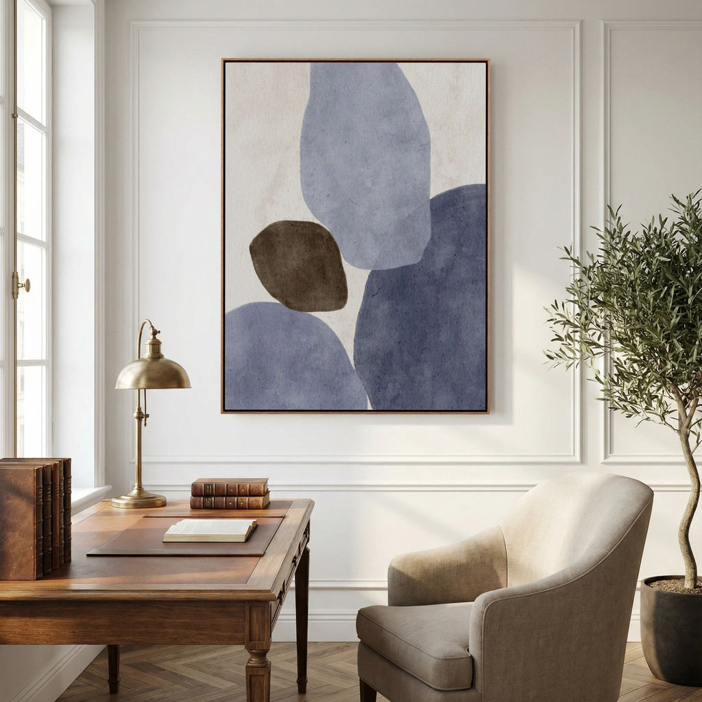 Balance Blue Canvas