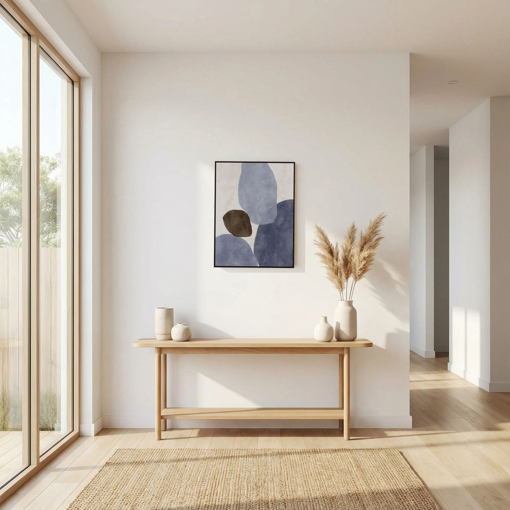Balance Blue Canvas