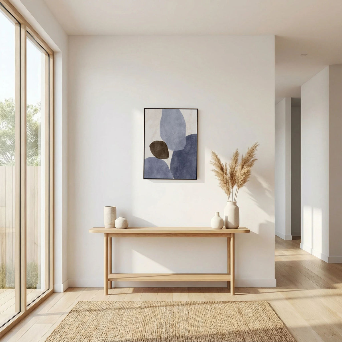 Balance Blue Canvas
