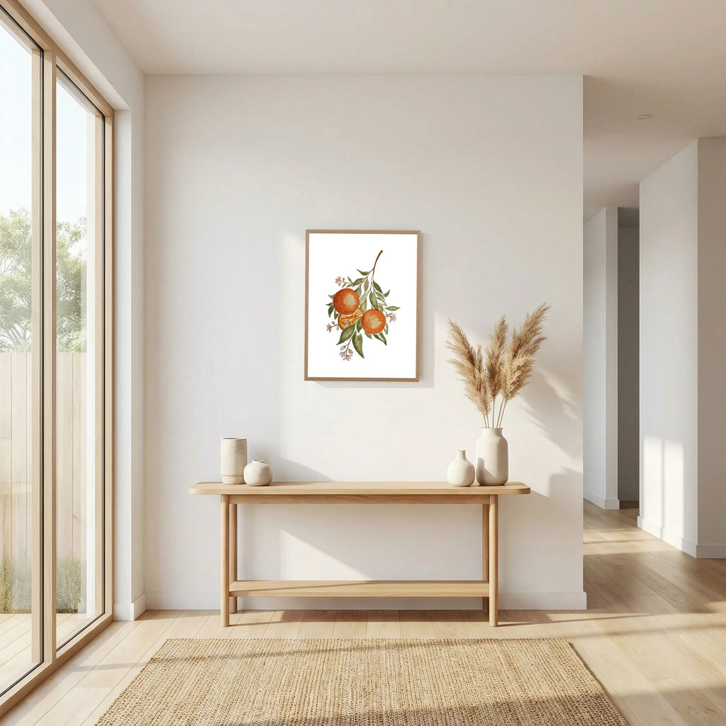Orange Branch Poster