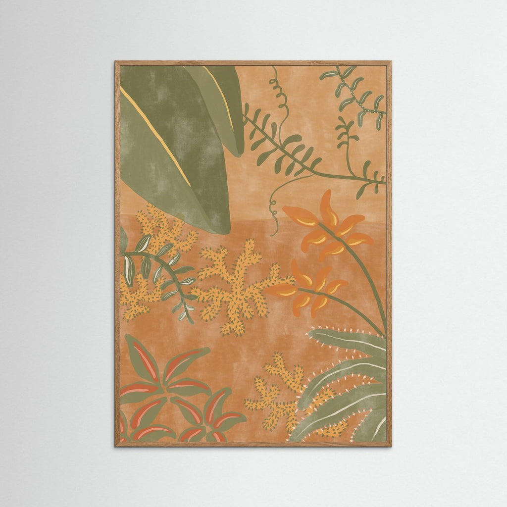 Tropical Landscape Poster 