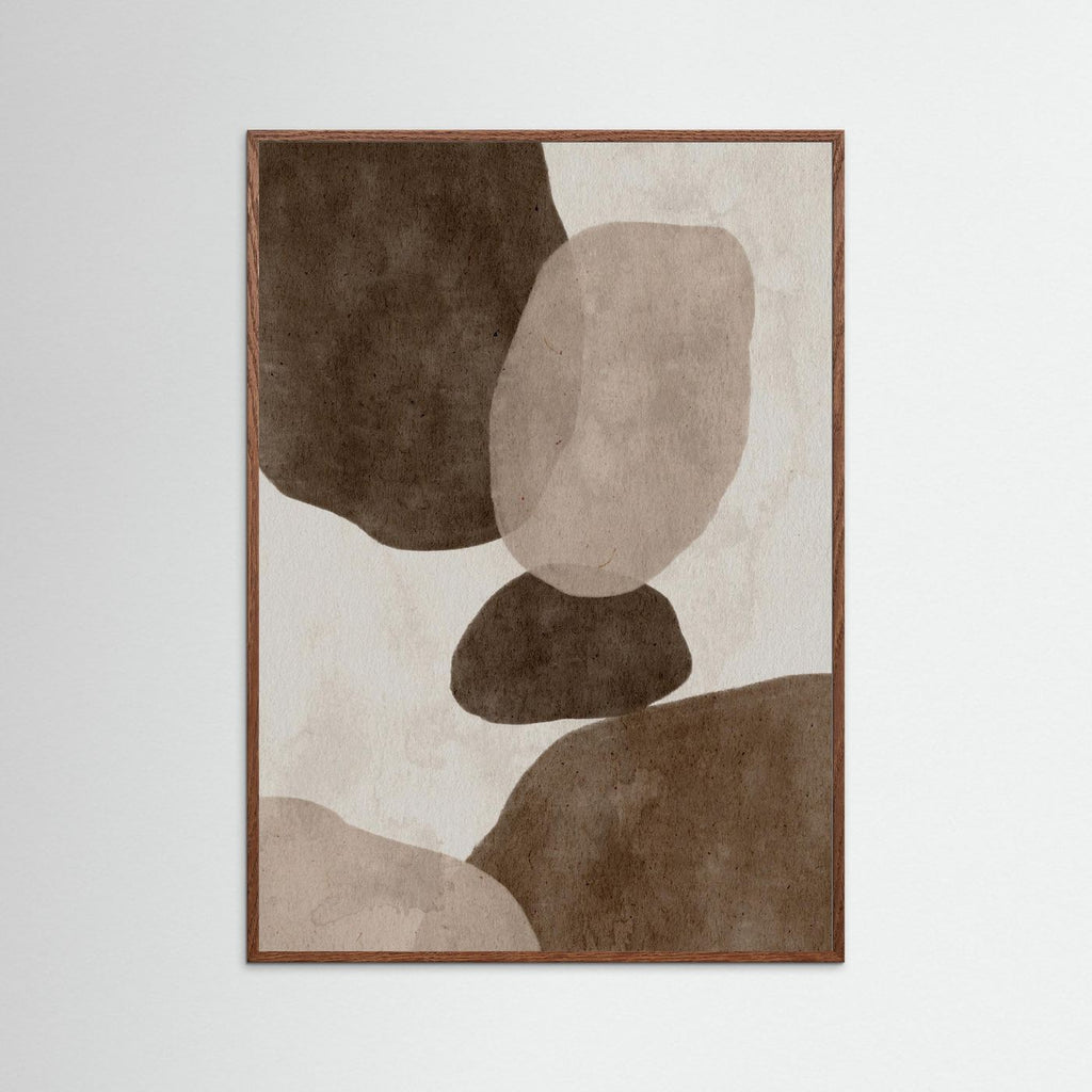 Balance Brown Poster