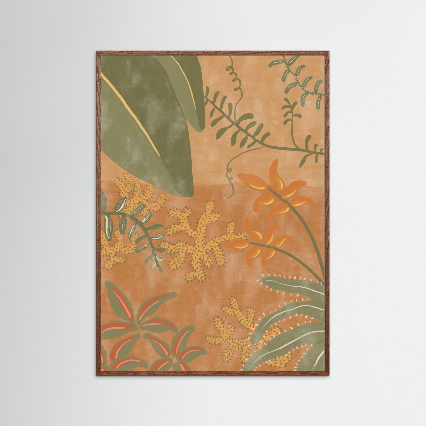Tropical Landscape Poster 