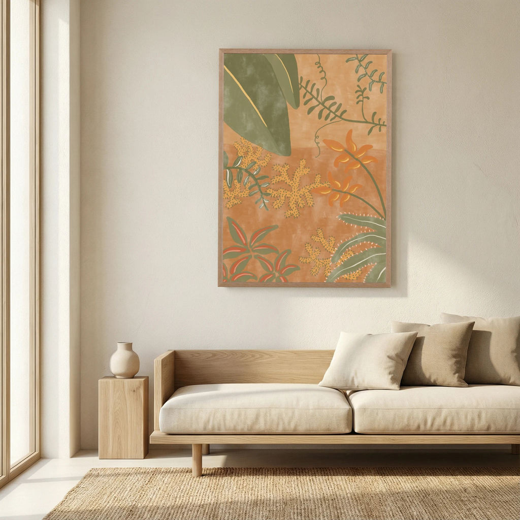 Tropical Landscape Poster 