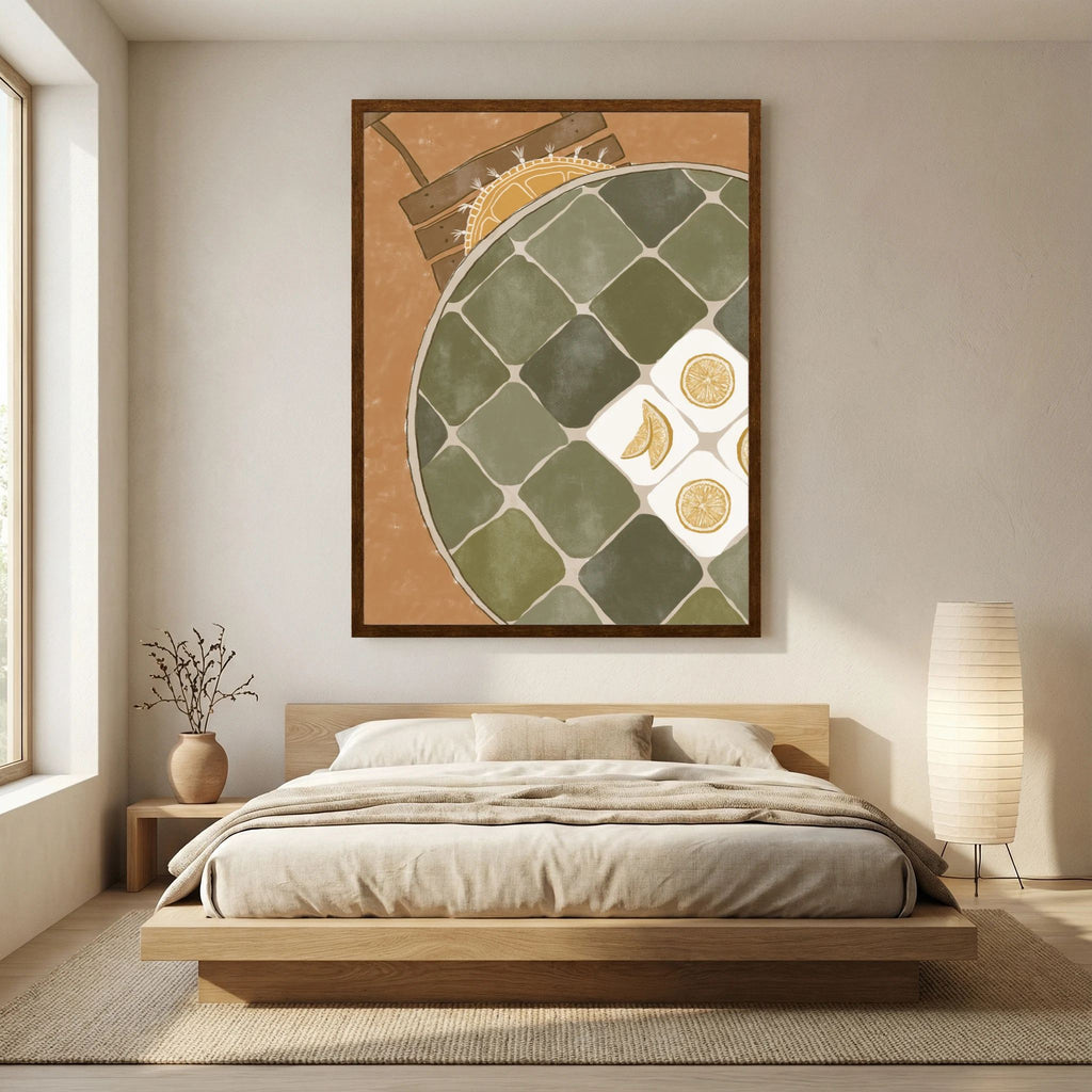 Lemon Tabletop Poster