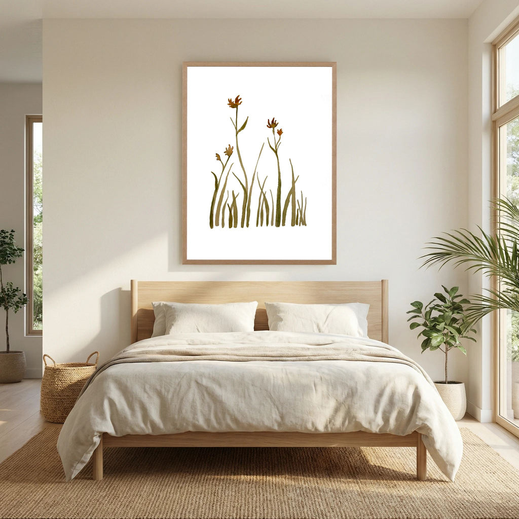 Kangaroo Paw Poster