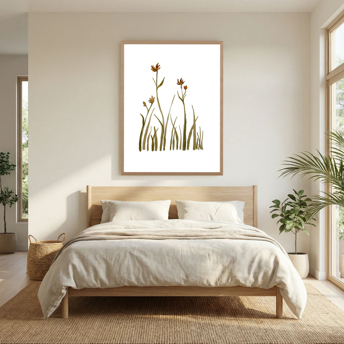 Kangaroo Paw Poster
