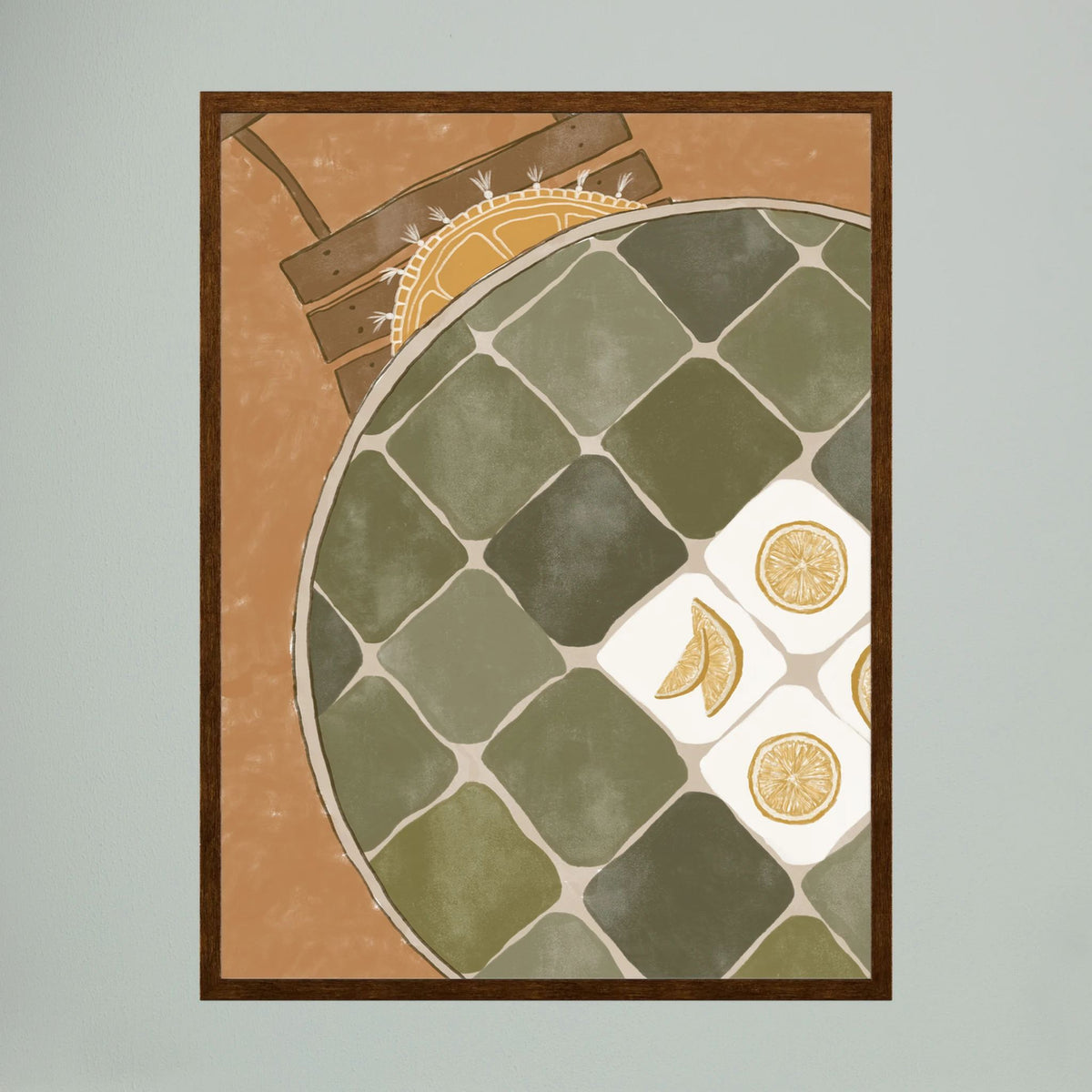 Lemon Tabletop Poster