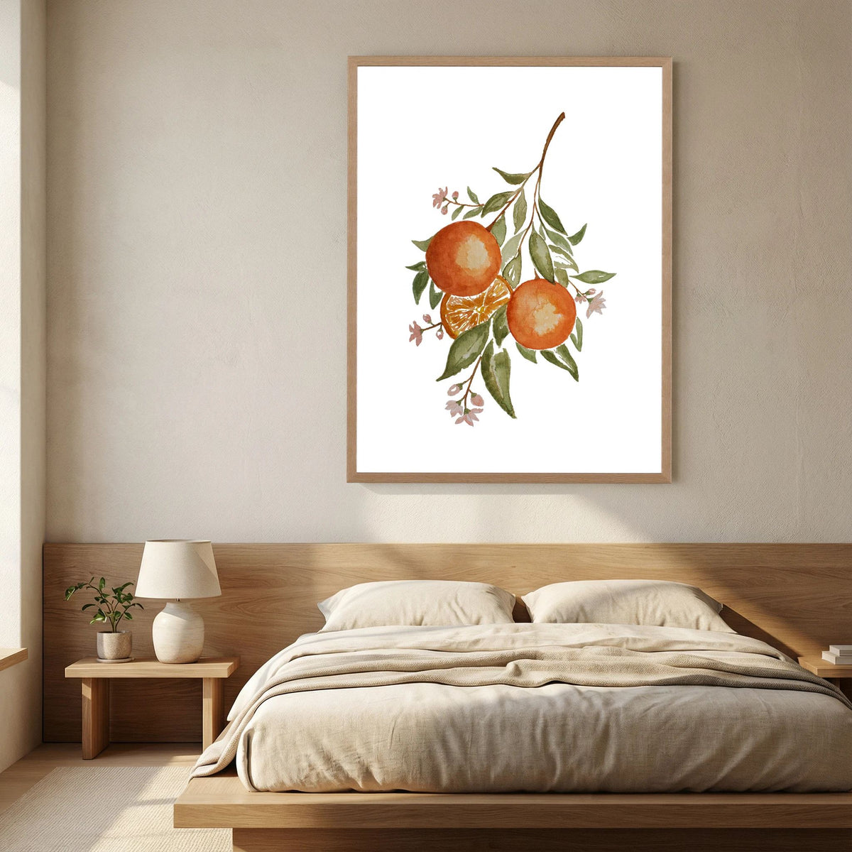 Orange Branch Poster