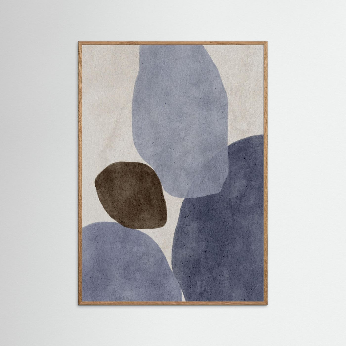 Balance Blue Poster