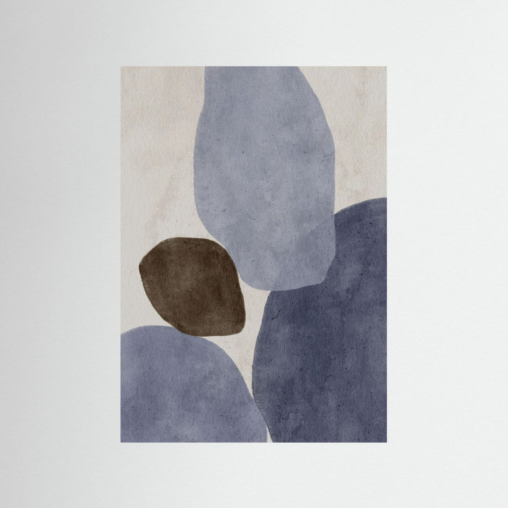Balance Blue Poster